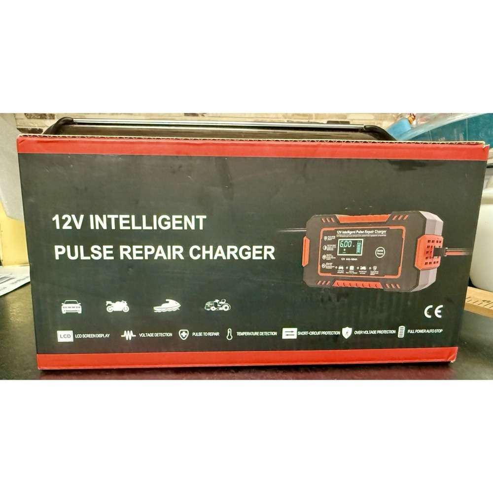 12V Fully-Automatic Smart Car Battery Charger Maintainer  Charger